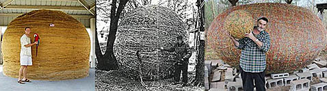 giant balls of twine
